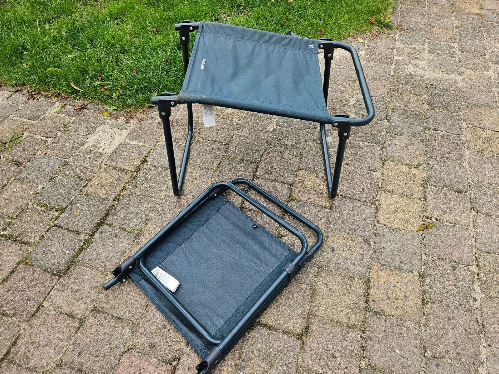 2x Voetensteun campingstoel inklapbaar, Ophalen, Gebruikt