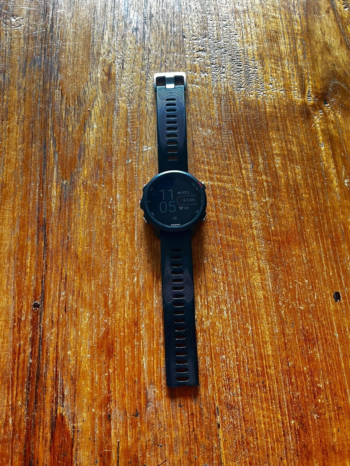 Garmin Forerunner 245 Music - Polsbandje te vervangen, Gebruikt, Zwart, Garmin, Ophalen of Verzenden