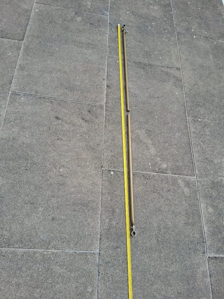 Extra tentstokken, Ophalen of Verzenden, Gebruikt