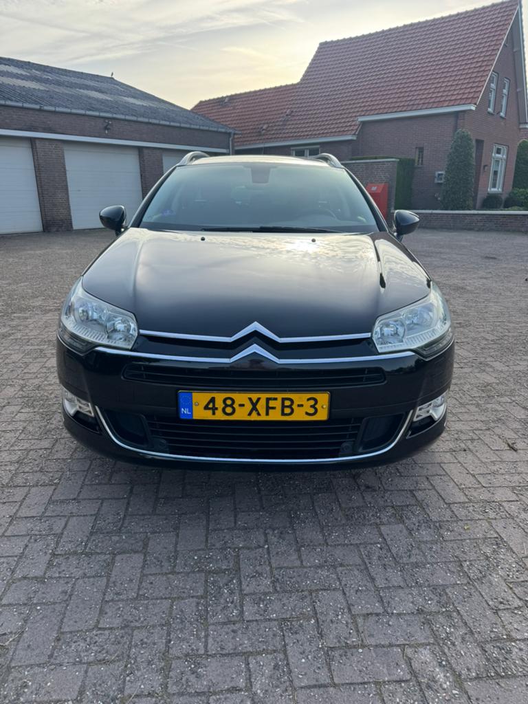Citroën C5 1.6 THP Tourer 2012 Zwart, Auto's, Voorwielaandrijving, 15 km/l, Zwart, Origineel Nederlands