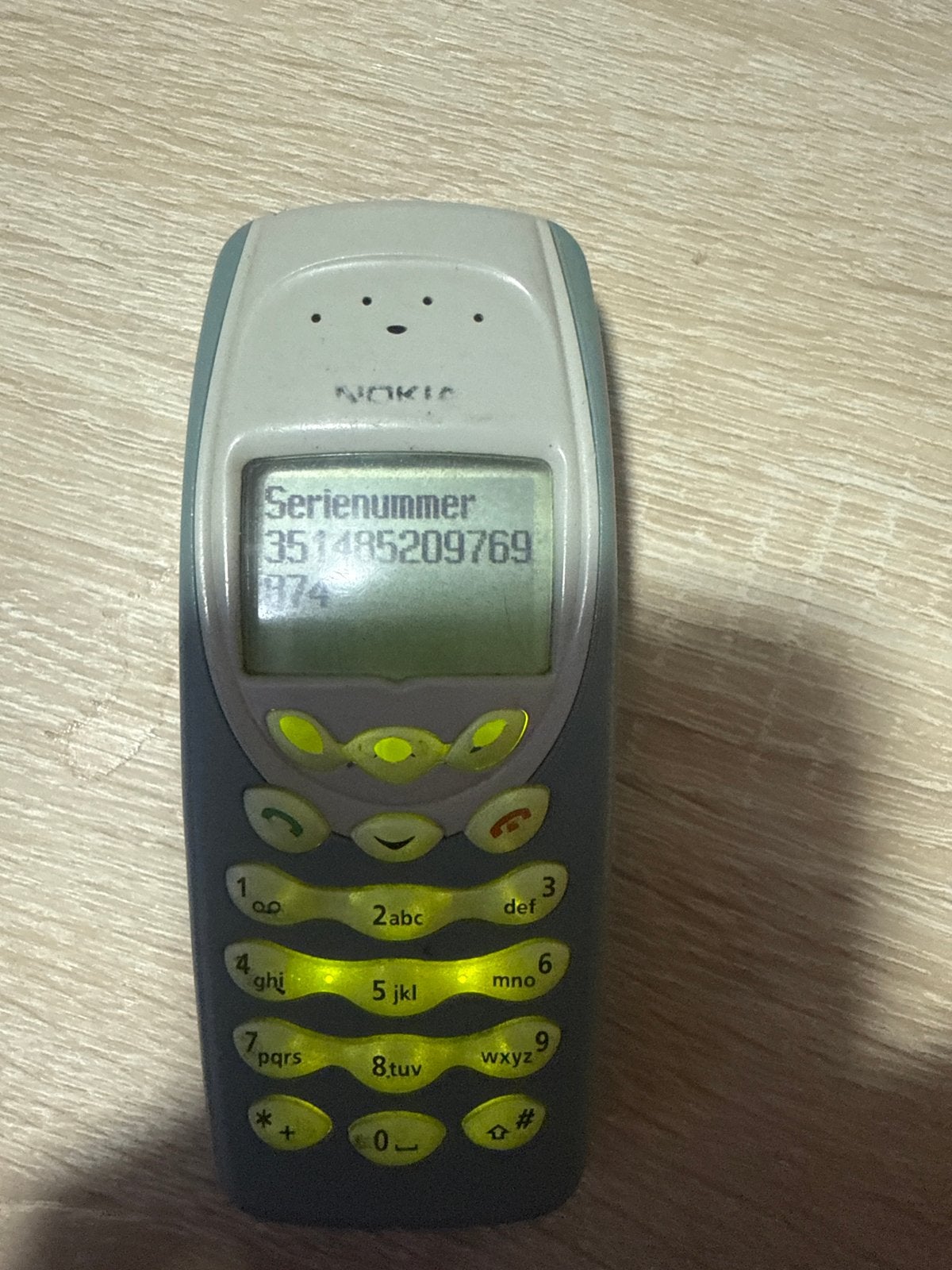 Nokia 3410 - Klassieke Mobiele Telefoon, Telecommunicatie, Mobiele telefoons | Nokia, Gebruikt, Overige kleuren, Geen camera, Fysiek toetsenbord