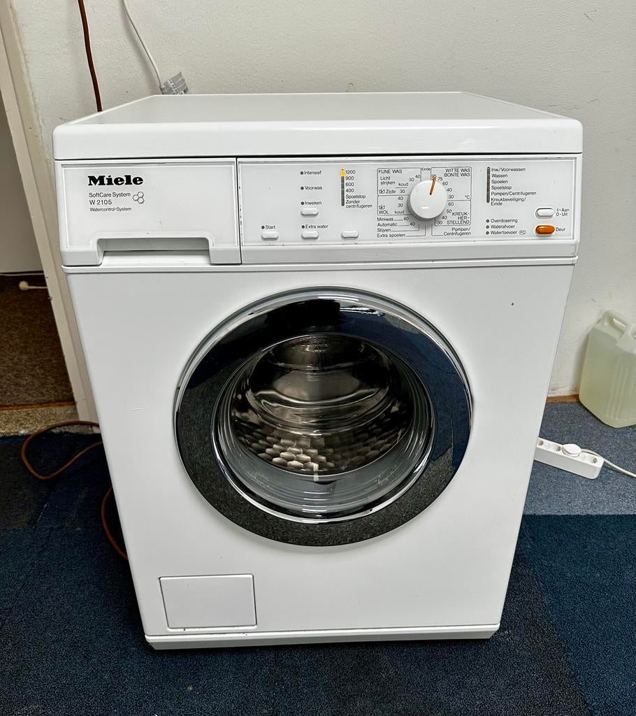 Miele SoftCare System W2105 Wasmachine 1200 toeren A class, Wew.miele.com, Minder dan 85 cm, Germany, Ophalen of Verzenden