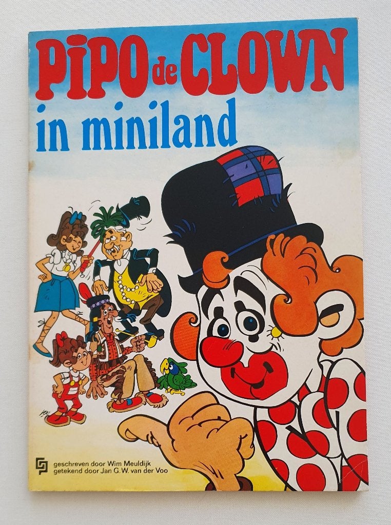 LAATSTE KANS. Pipo de Clown in Miniland, Boeken, Eén stripboek, Ophalen of Verzenden, Gelezen