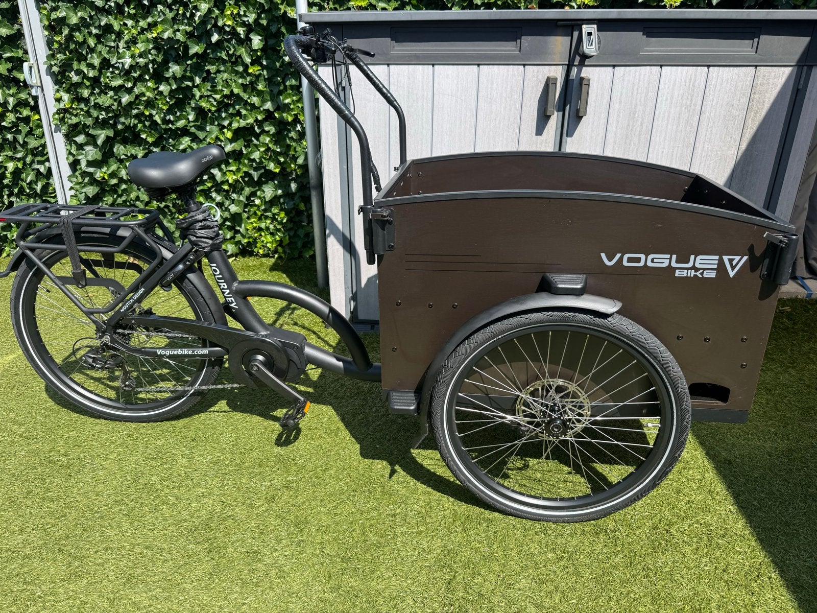 Vogue Journey+ Bakfiets - Elektrisch, Zo goed als nieuw, Elektrisch, Zo goed als nieuw, 2 kinderen, Schijfrem