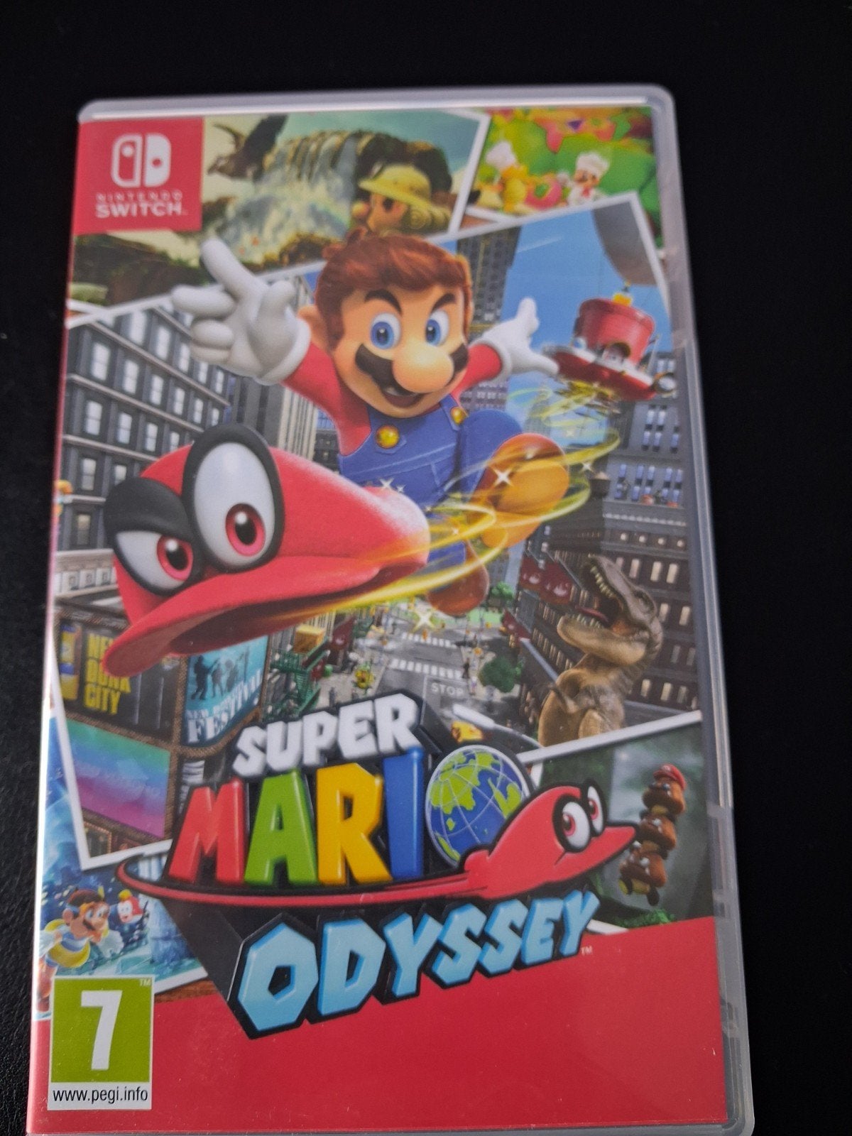Super Mario Odyssey - Nintendo Switch Game, Spelcomputers en Games, Ophalen of Verzenden, Zo goed als nieuw, Met games
