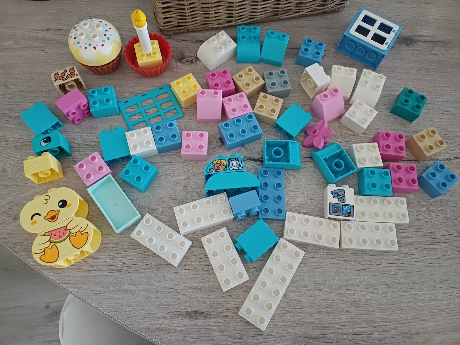 Duplo restanten  / cupcakes, Ophalen of Verzenden, Zo goed als nieuw, Duplo
