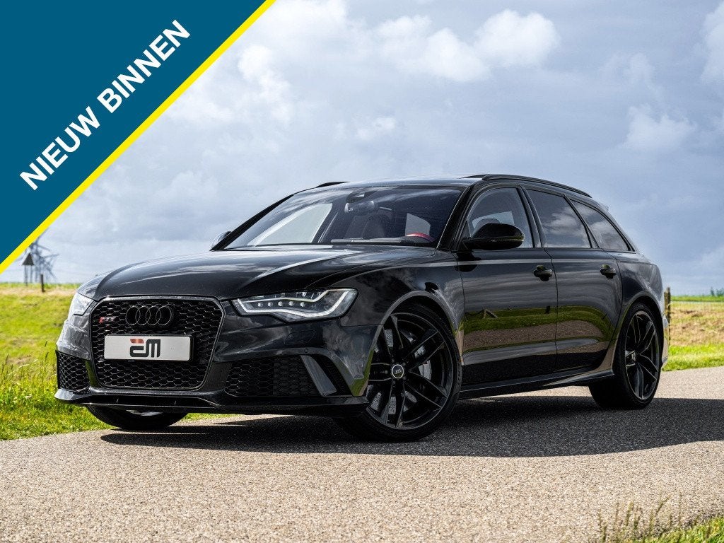 Audi RS6 4.0 TFSI PL + Pano Keramisch Miltek Audi exclusive, Auto's, Audi, Automaat, Euro 5, Gebruikt, 8 cilinders