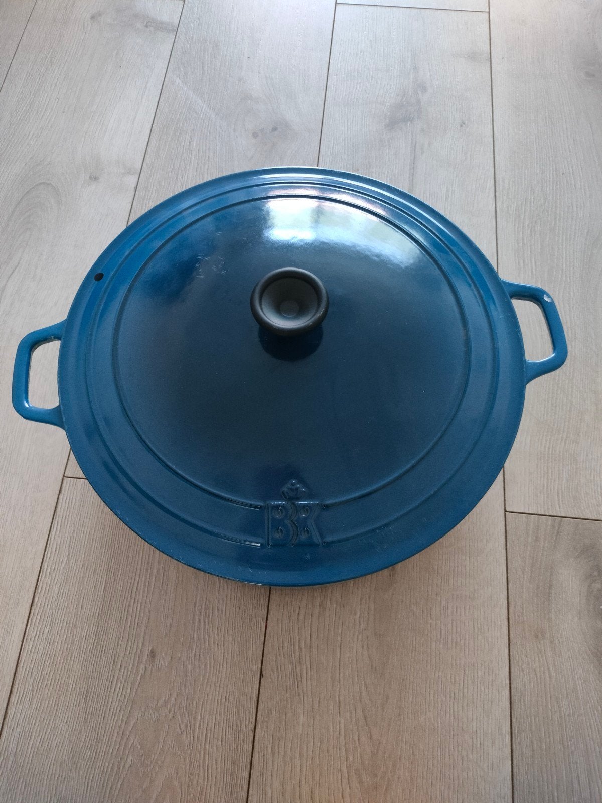 BK gietijzeren pan, Huis en Inrichting, Keuken | Potten en Pannen, Ophalen, Zo goed als nieuw, Gietijzer