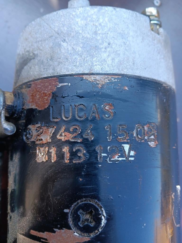 Lucas Startmotor 10 tands 12V - M113 27424 1502, Ophalen