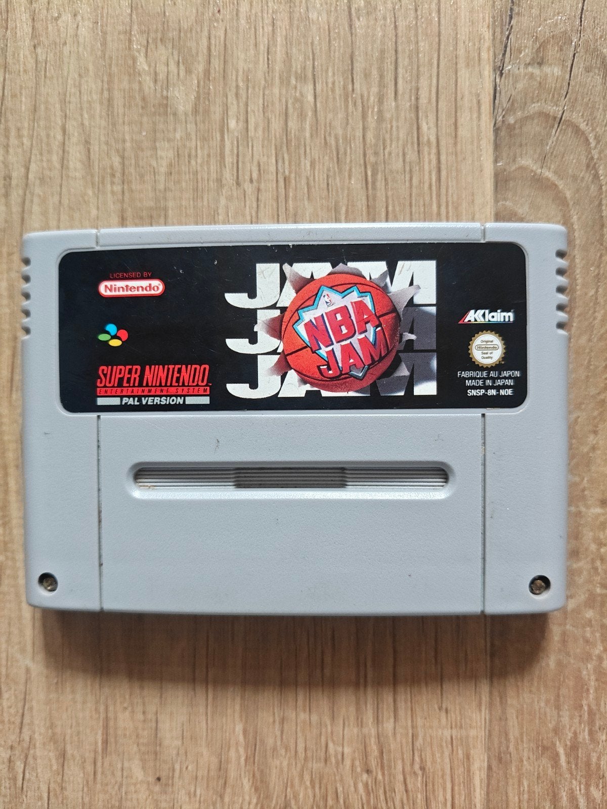 NBA Jam - Super Nintendo (SNES) PAL Versie, Spelcomputers en Games, Gebruikt, 2 spelers, Ophalen of Verzenden, Vanaf 3 jaar