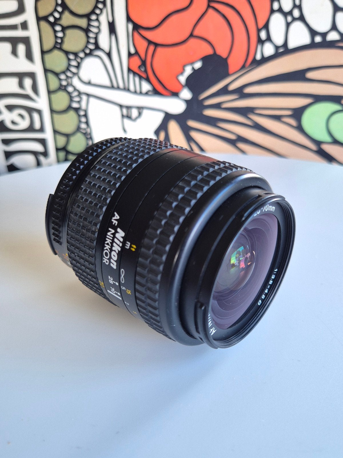 Nikon AF Nikkor 28-70mm f/3.5-4.5 D zoomlens (Nikon F-mount), Info@nikon.com, Gebruikt, Nikon, Ophalen of Verzenden