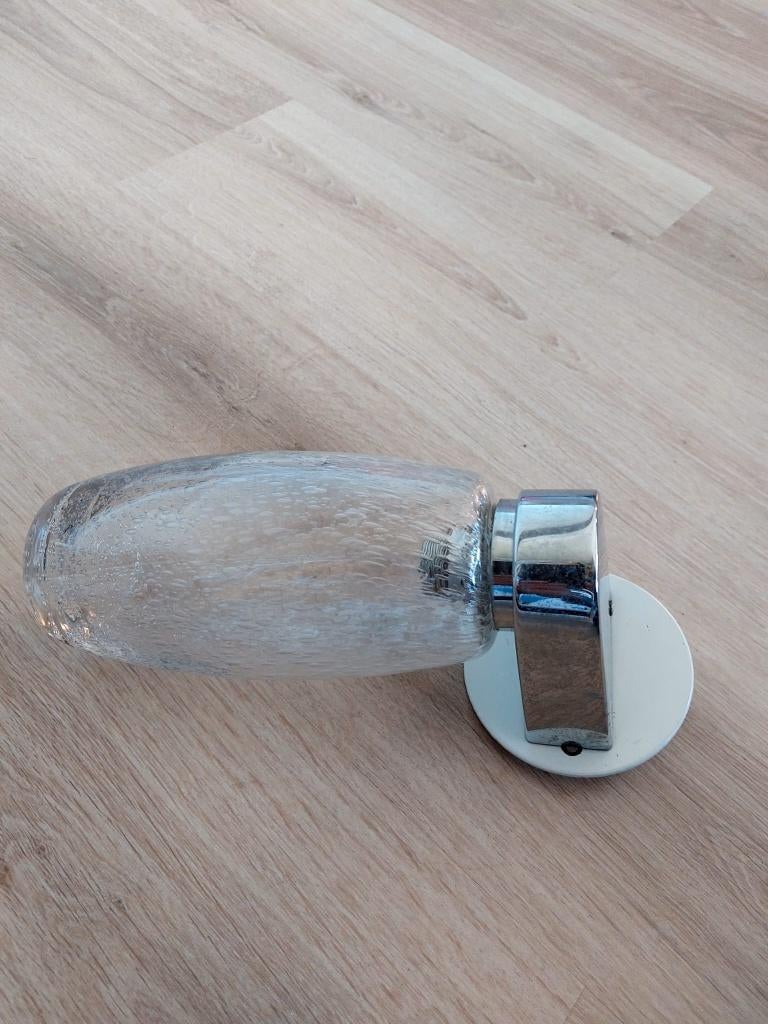 Vintage glazen badkamerlampjes, Ophalen, Zo goed als nieuw, Overige kleuren, Overige typen