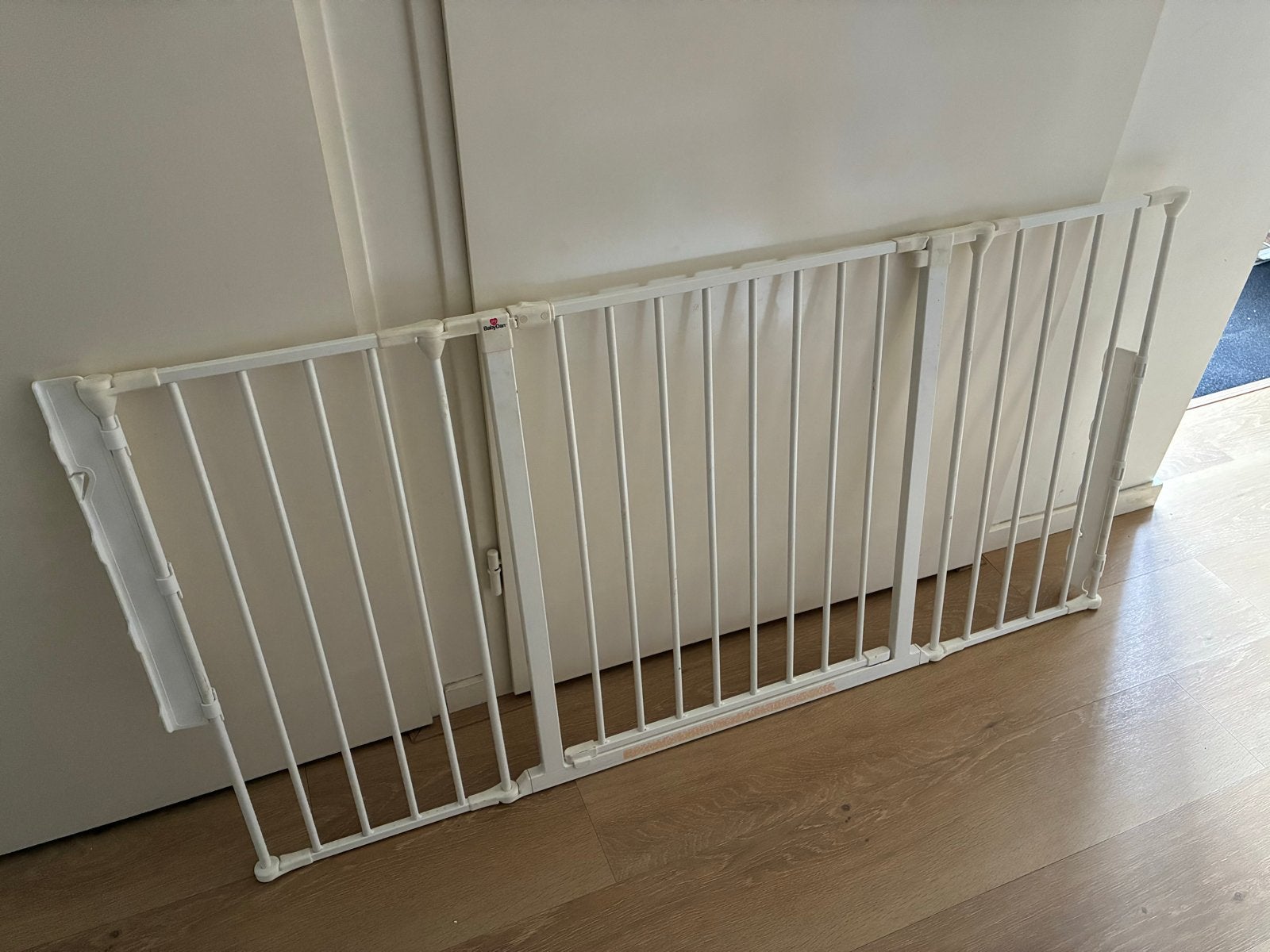 BabyDan bayhekje in 3 delen - veiligheidshekje, Ophalen, Gebruikt, Overige typen, 115 cm of meer