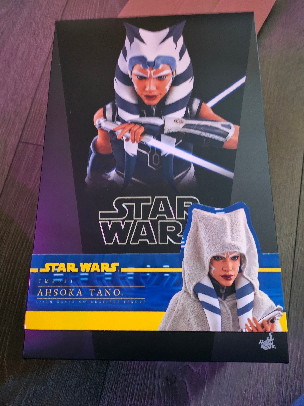 Hottoys tms021 Ahsoka Tano, Verzamelen, Star Wars, Ophalen of Verzenden, Zo goed als nieuw, Replica