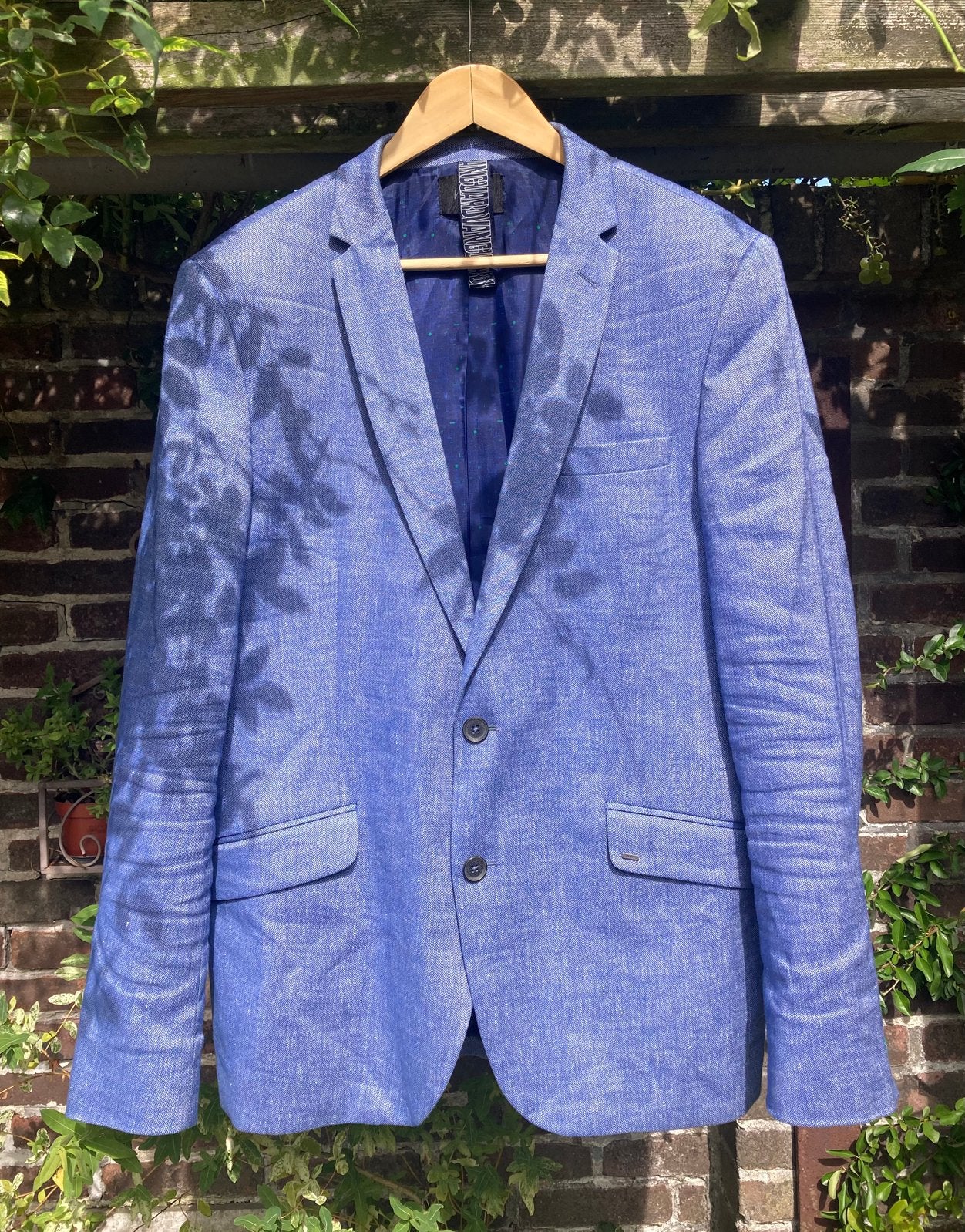 Vanguard Glensride Blazer Comfort Stretch - maat 52 - blauw, Kleding | Heren, Kostuums en Colberts, Ophalen of Verzenden, Gedragen
