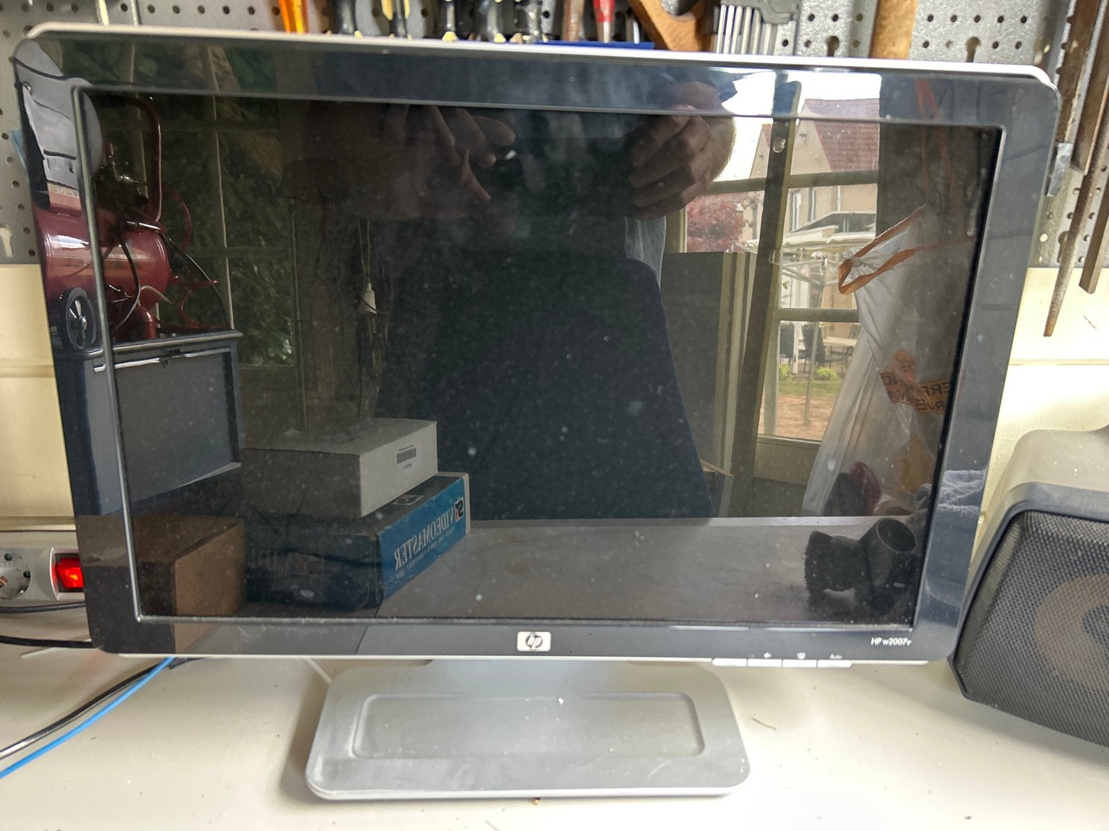 HP w2007v monitor - 20 inch, Computers en Software, Monitoren, Gebruikt, Ophalen of Verzenden, Onbekend, Overige resoluties