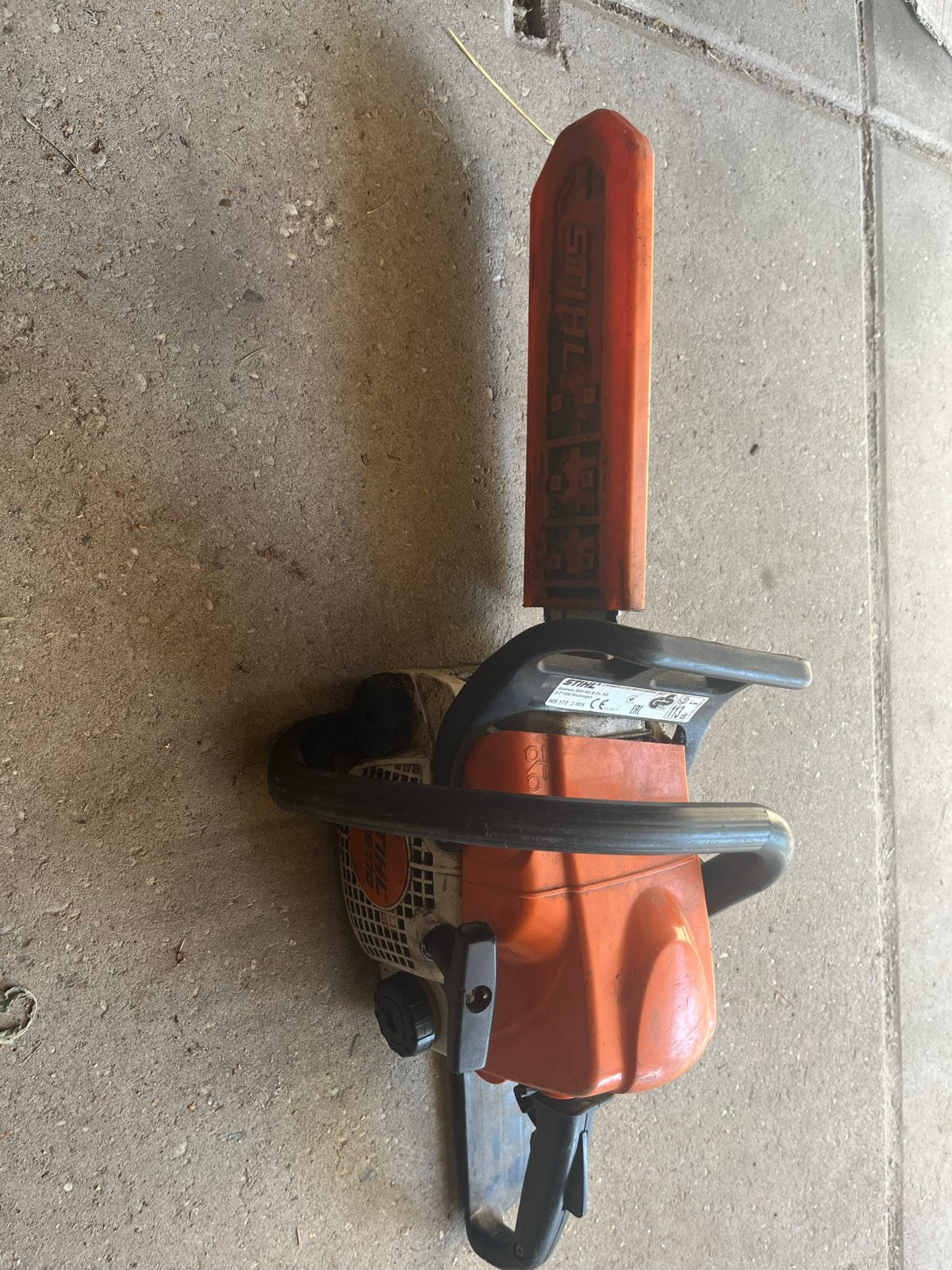 Stihl MS 170 Kettingzaag - Gebruikt maar in goede staat, Ophalen of Verzenden, Gebruikt