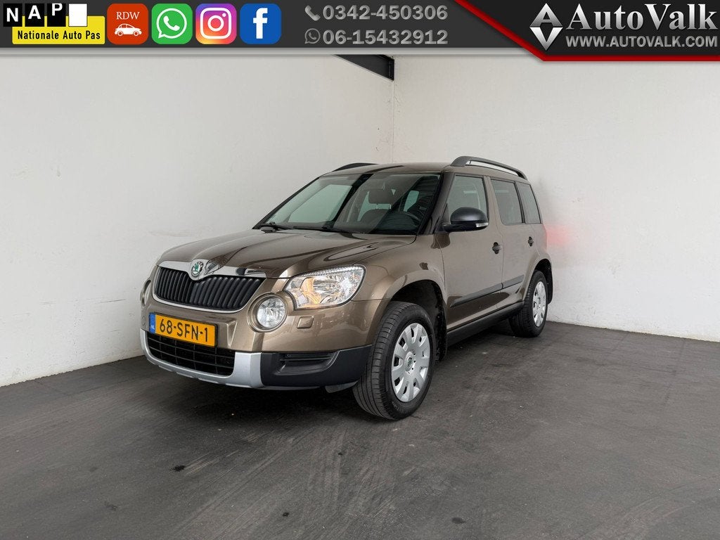 Skoda Yeti 1.2 TSI Comfort. trekhaak! (bj 2011), Auto's, Skoda, Voorwielaandrijving, Euro 5, Gebruikt, 4 cilinders