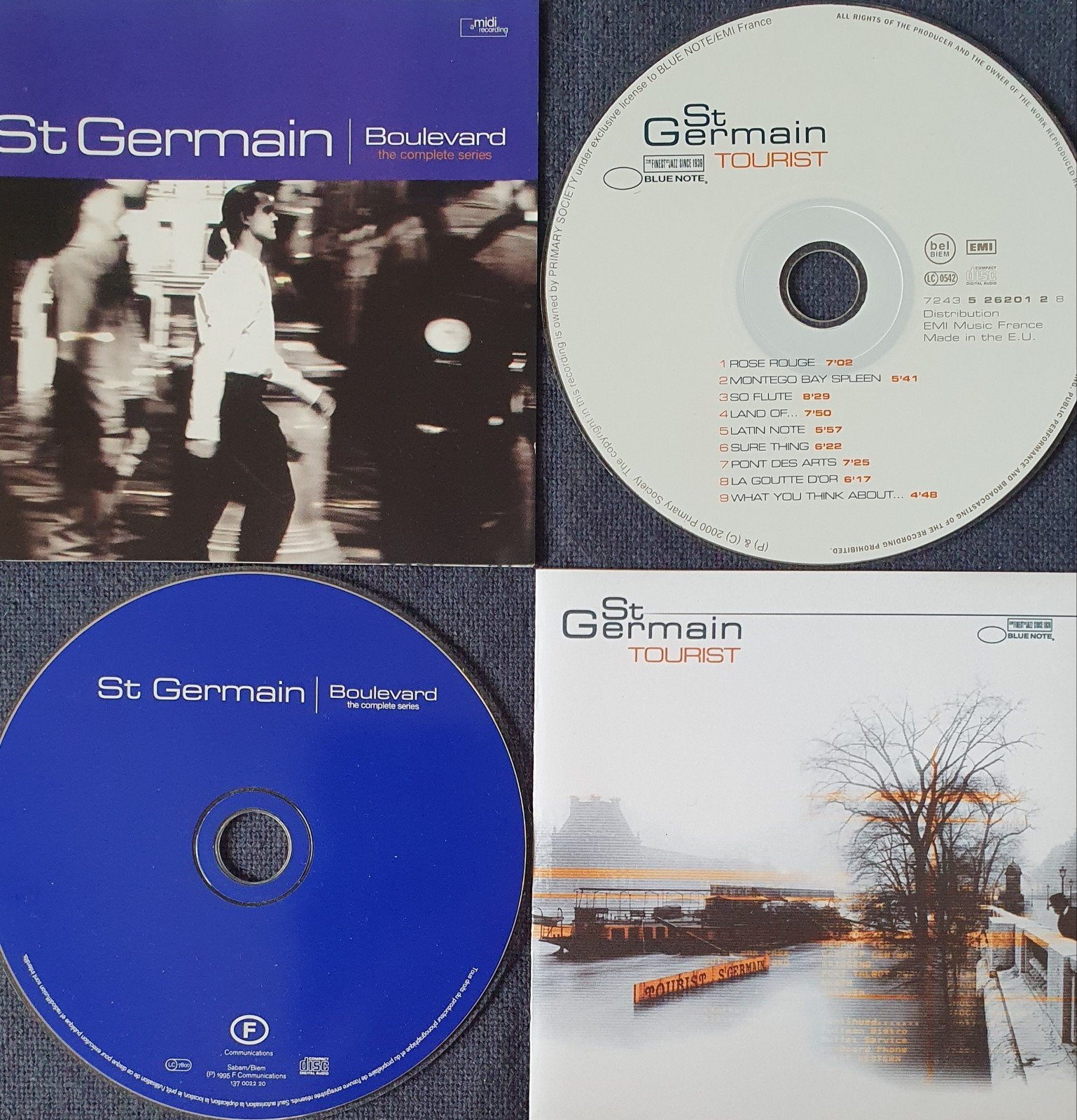 St Germain cd's mogen ook per stuk, Ophalen of Verzenden, Zo goed als nieuw