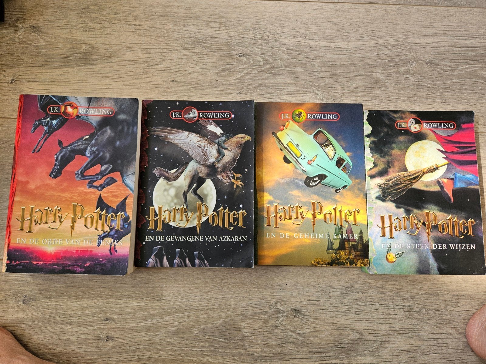 Boeken Harry Potter, Ophalen, Gelezen