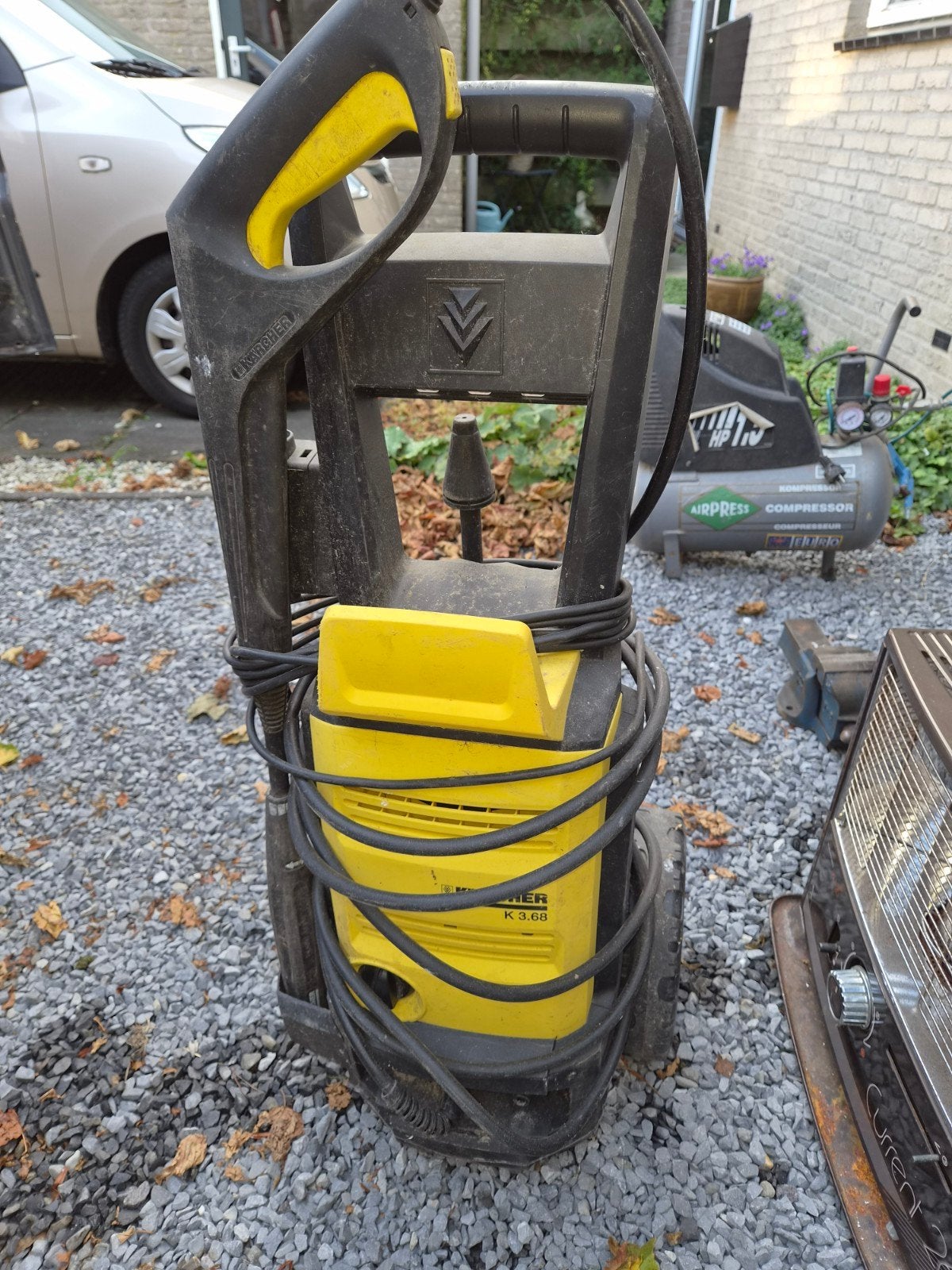 Hogedrukspuit - Krachtige reiniging voor huis en tuin, Ophalen, Gebruikt, Kärcher, Met regelbare waterdruk