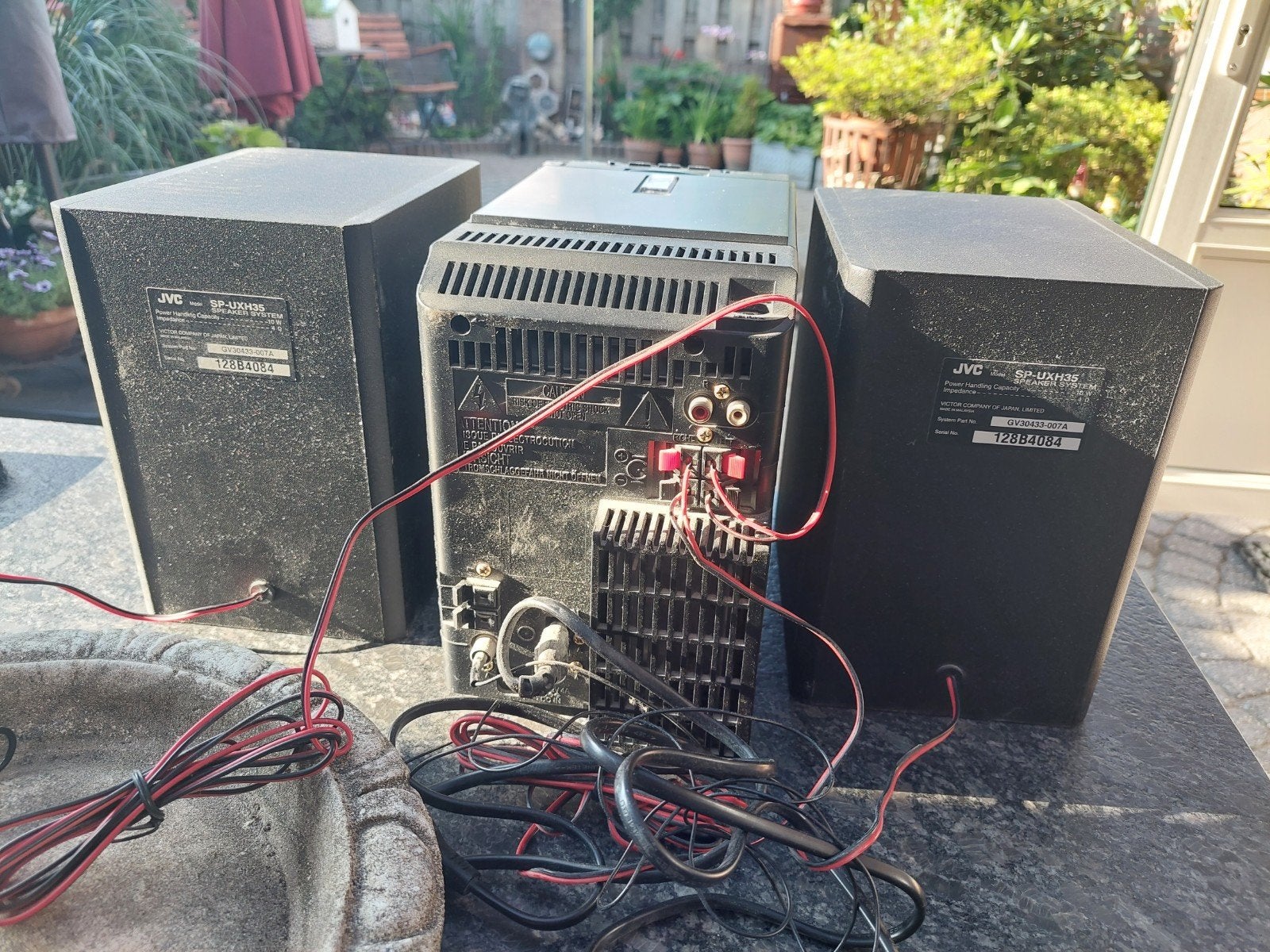JVC Micro Component System met CD-speler en radio, Gebruikt, JVC, Tuner of Radio, Ophalen of Verzenden