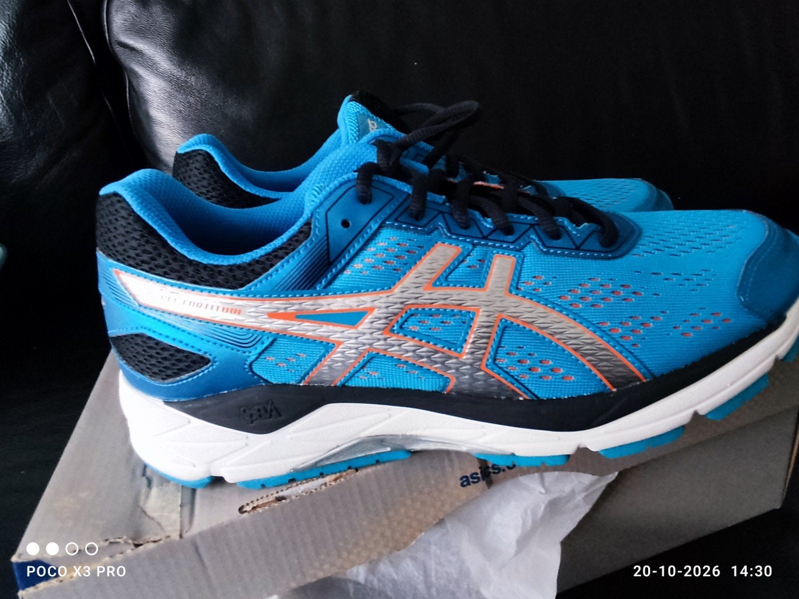 Nieuwe Asics GEL-Fortitude 7 Hardloopschoenen Maat 44, Ophalen, Blauw, Nieuw, Asics GEL-Fortitude 7