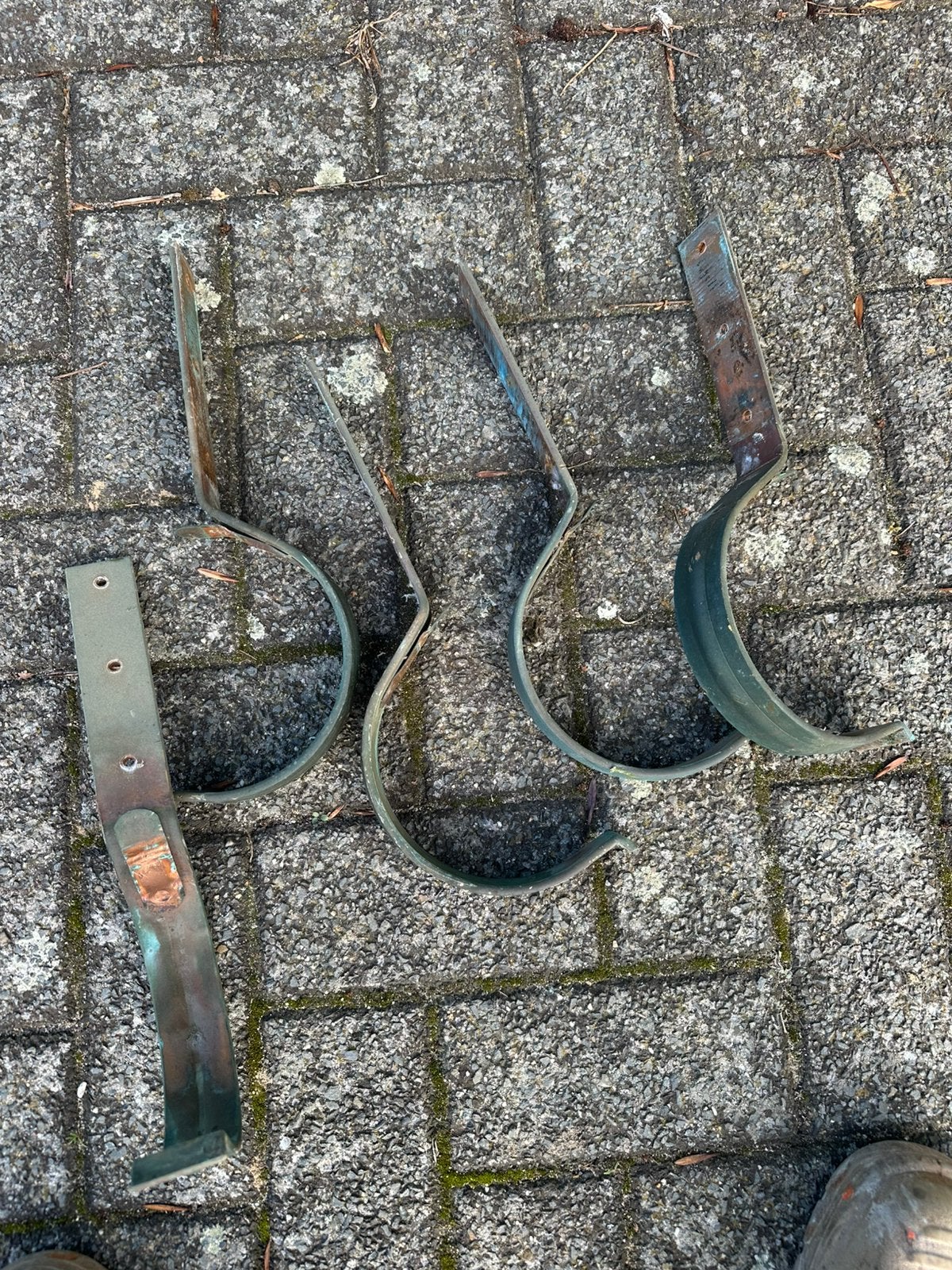 Koperen dakgoot en beugels (gebruikt), Ophalen, Zo goed als nieuw, Overige materialen, Dakgoot
