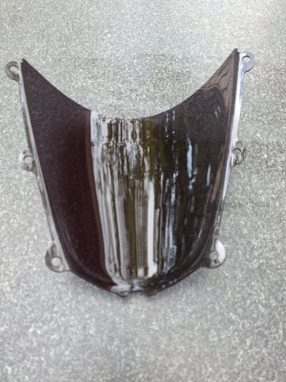 Donker getint Honda windscherm ., Motoren, Ophalen of Verzenden, Gebruikt