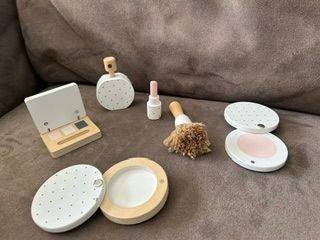 Houten make up set, Ophalen, Zo goed als nieuw