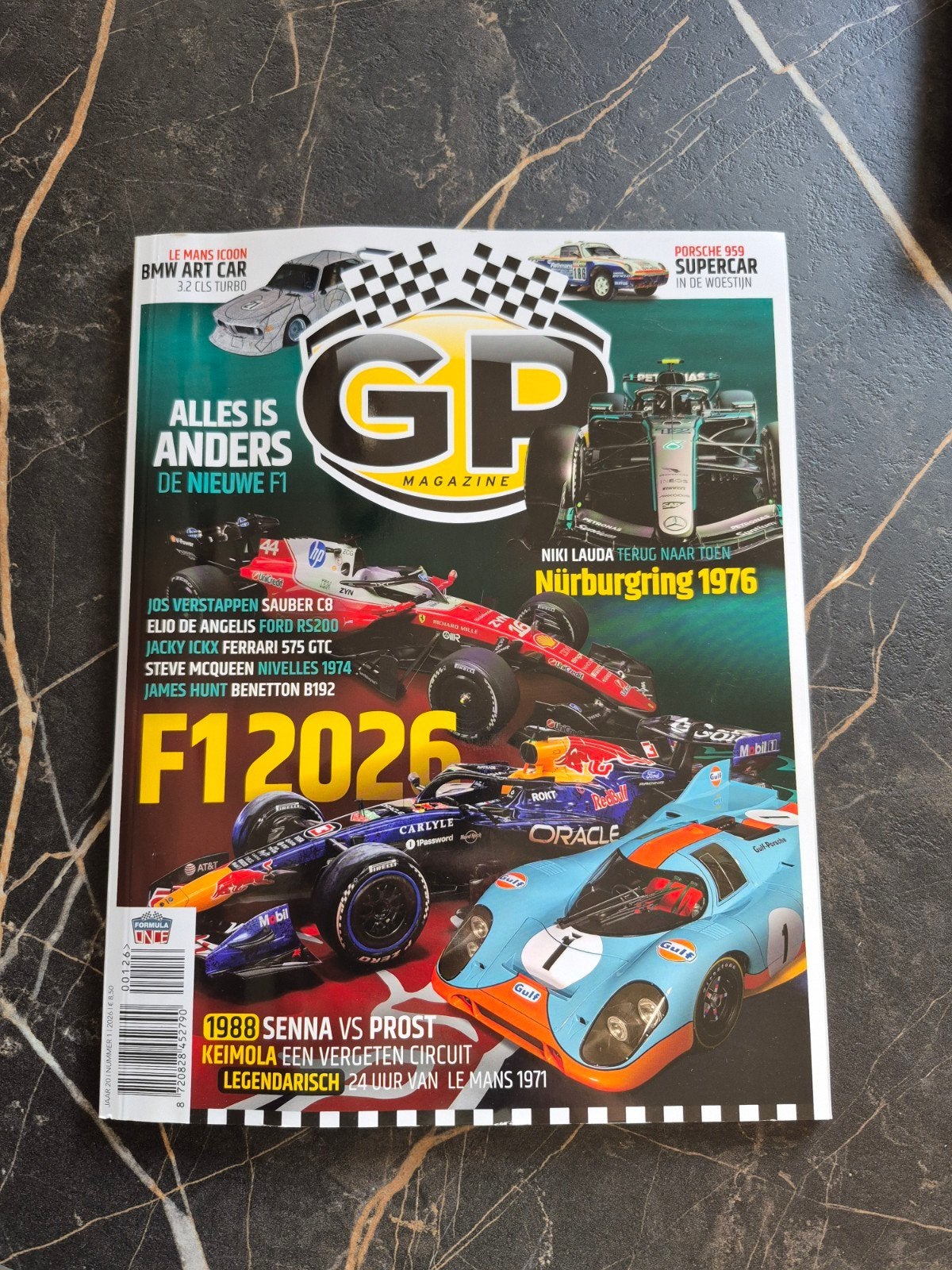 GP magazine nummer 1-2026, Boeken, Ophalen of Verzenden, Zo goed als nieuw, Sport en Vrije tijd