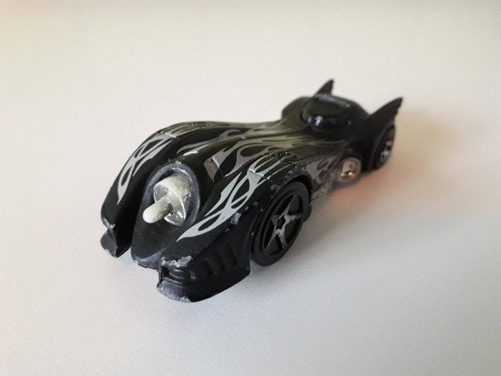 batman                 hotwheels, Ophalen of Verzenden, Gebruikt, Auto
