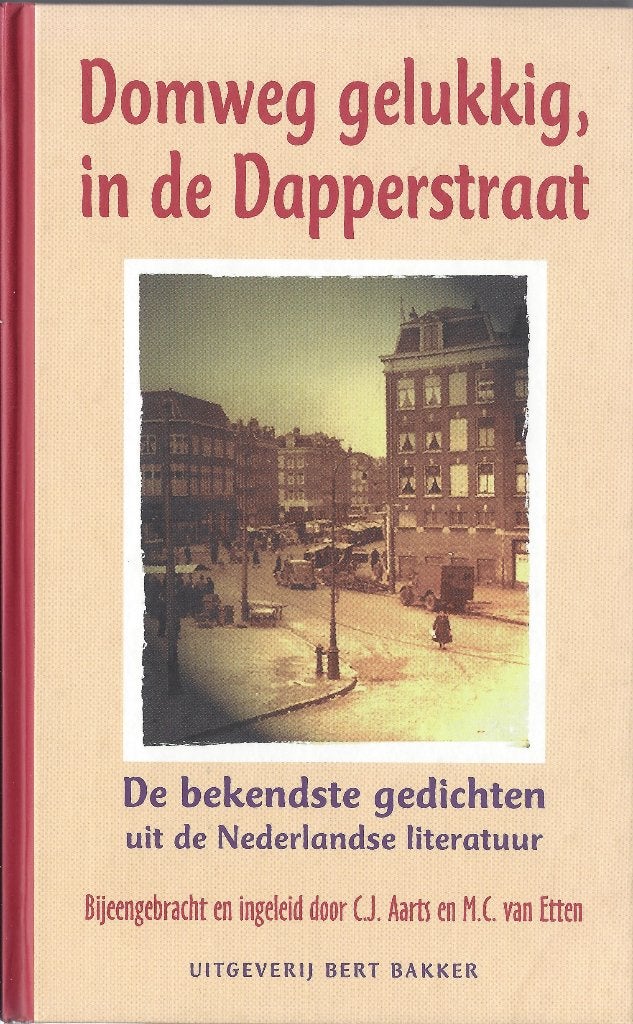 DOMWEG GELUKKIG in de DAPPERSTRAAT- Nederlandse Gedichten, Ophalen of Verzenden, Zo goed als nieuw, Meerdere auteurs