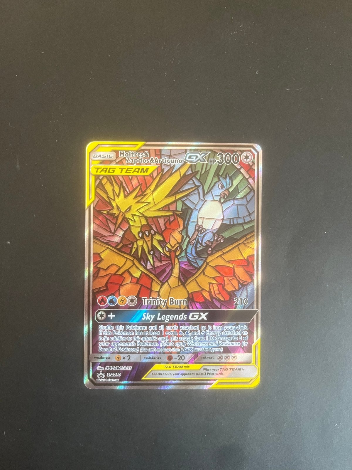 Moltres & Zapdos & Articuno sm120 GX, Ophalen of Verzenden, Nieuw, Losse kaart, Foil