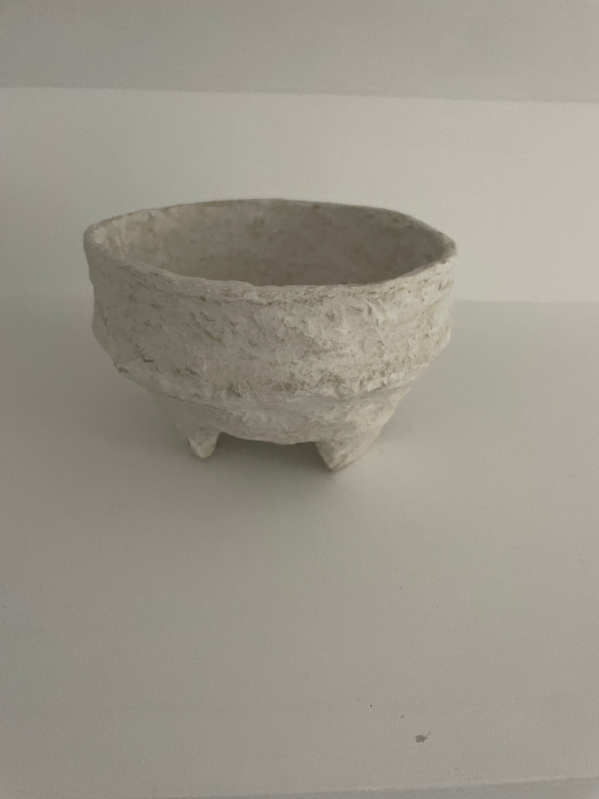 Schaaltje papier mache Ø15 cm, Huis en Inrichting, Ophalen of Verzenden, Zo goed als nieuw, Rond