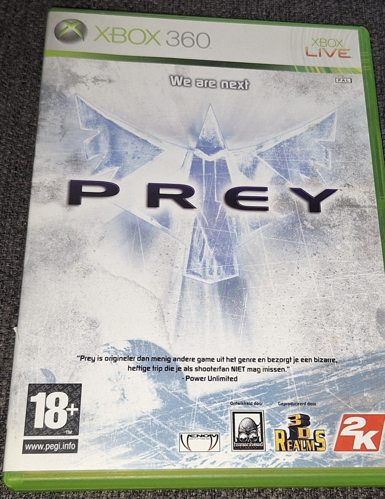 Prey - Xbox 360 (PAL) - Sci-fi Shooter met unieke gameplay, Online, Gebruikt, Vanaf 18 jaar, Shooter