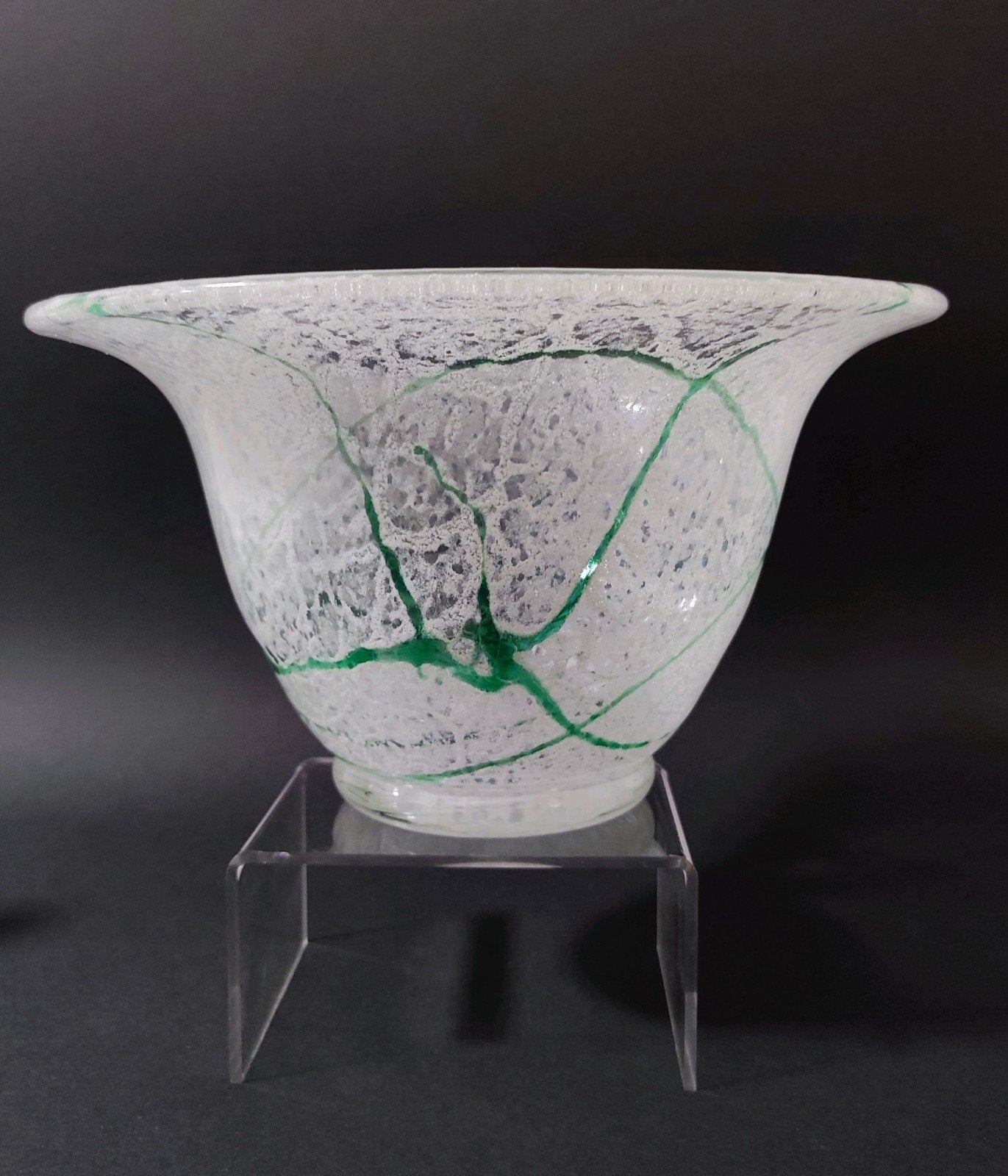 Art Deco Johann Loetz 1925 schuimglas Klostermühle vaas, Ophalen
