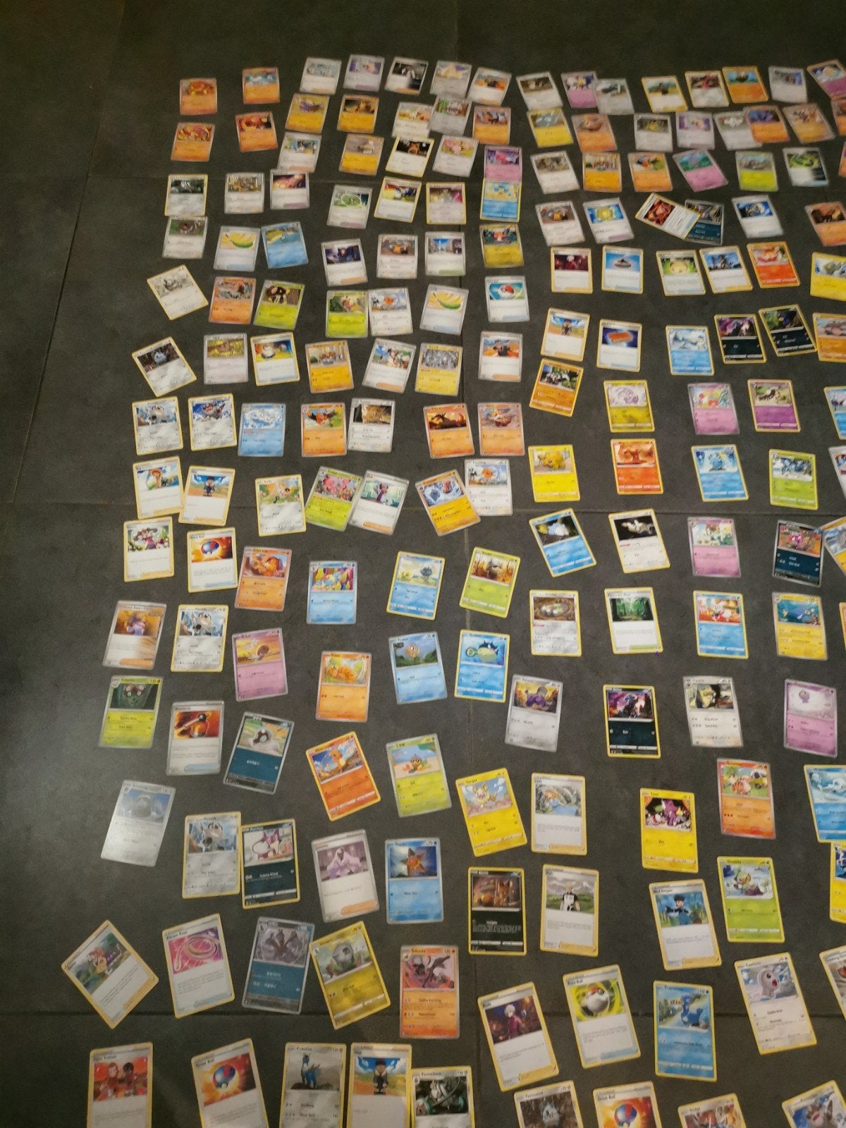 Grote collectie Pokémon kaarten - Diverse sets, Ophalen of Verzenden, Gebruikt, Meerdere kaarten, Foil
