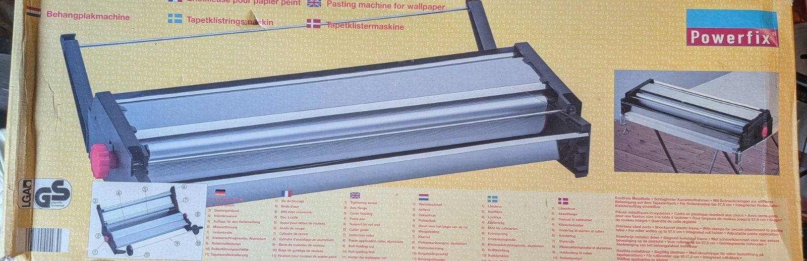Powerfix Behangplakmachine - Nieuw in doos, Ophalen, Nieuw, Overige typen