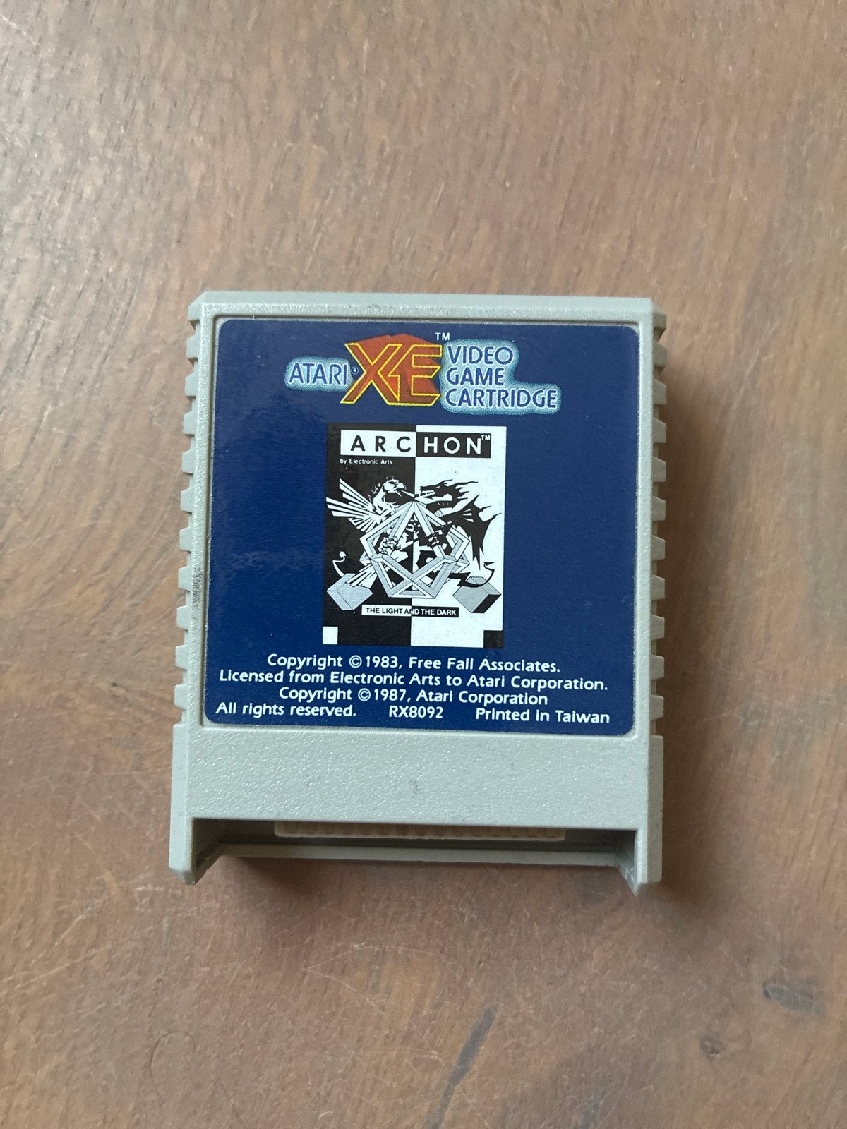 Atari XE Archon: The Light and the Dark Videogame Cartridge, Gebruikt, 1 speler, Ophalen of Verzenden, Overige modellen