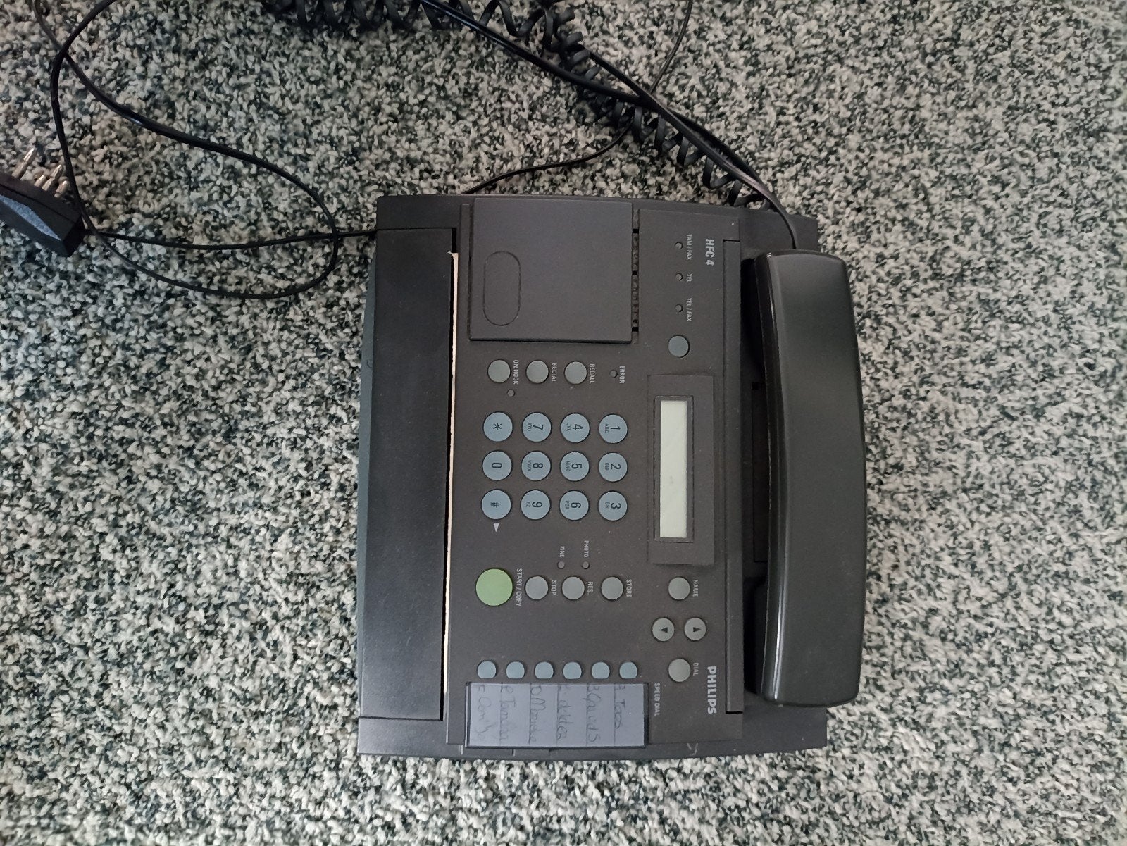 Philips HFC 4/03 Fax-Telefoon Combi, Telecommunicatie, Ophalen of Verzenden, Gebruikt, Fax-Telefoon combi