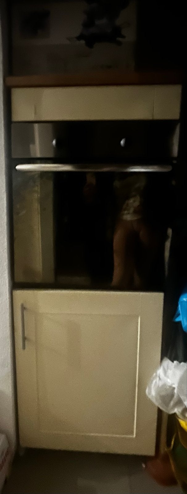 Keukenkast met inbouw oven - Werkt nog prima!, Ophalen, Gebruikt, Inbouw, Oven