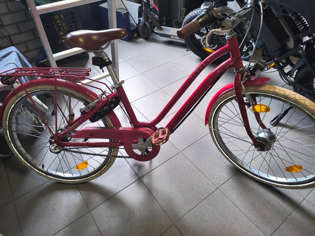Rode damesfiets met lage instap - Ideaal voor stadsritten, Overige merken, Terugtraprem, Ophalen of Verzenden, 50 tot 53 cm