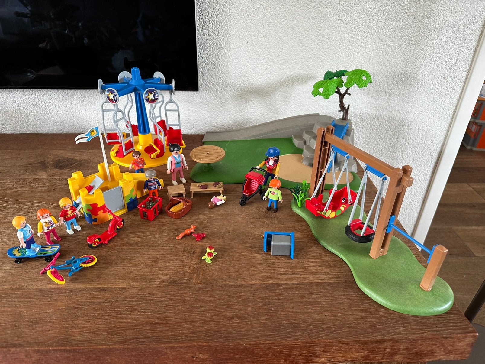 Playmobil speeltuin, Ophalen of Verzenden, Gebruikt