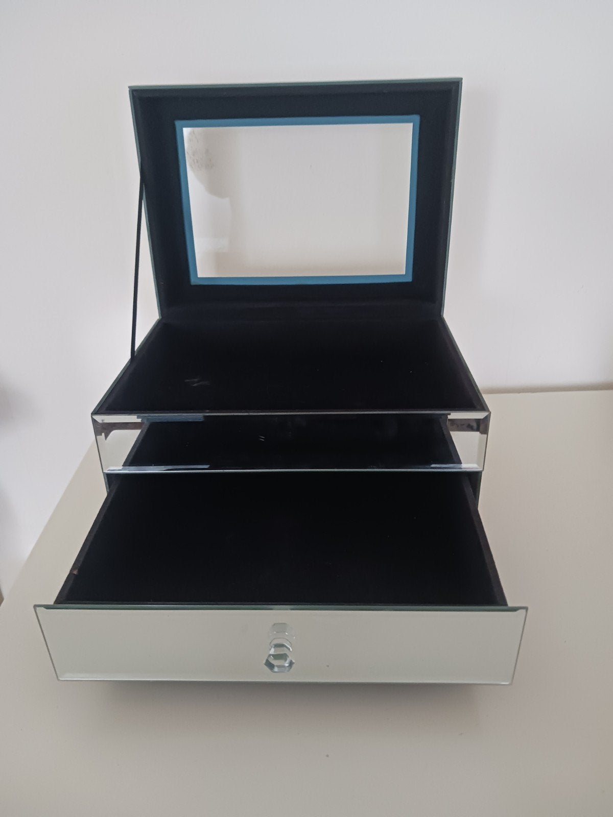 Spiegel  sieradenbox, Ophalen, Zo goed als nieuw, Handen en Nagels