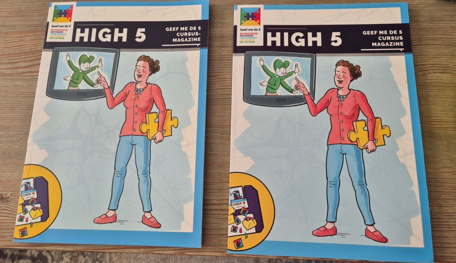 High 5 / Geef me de 5 Trainingsboek - Zo goed als nieuw, Boeken, Studieboeken en Cursussen, Collette de bruin, Zo goed als nieuw