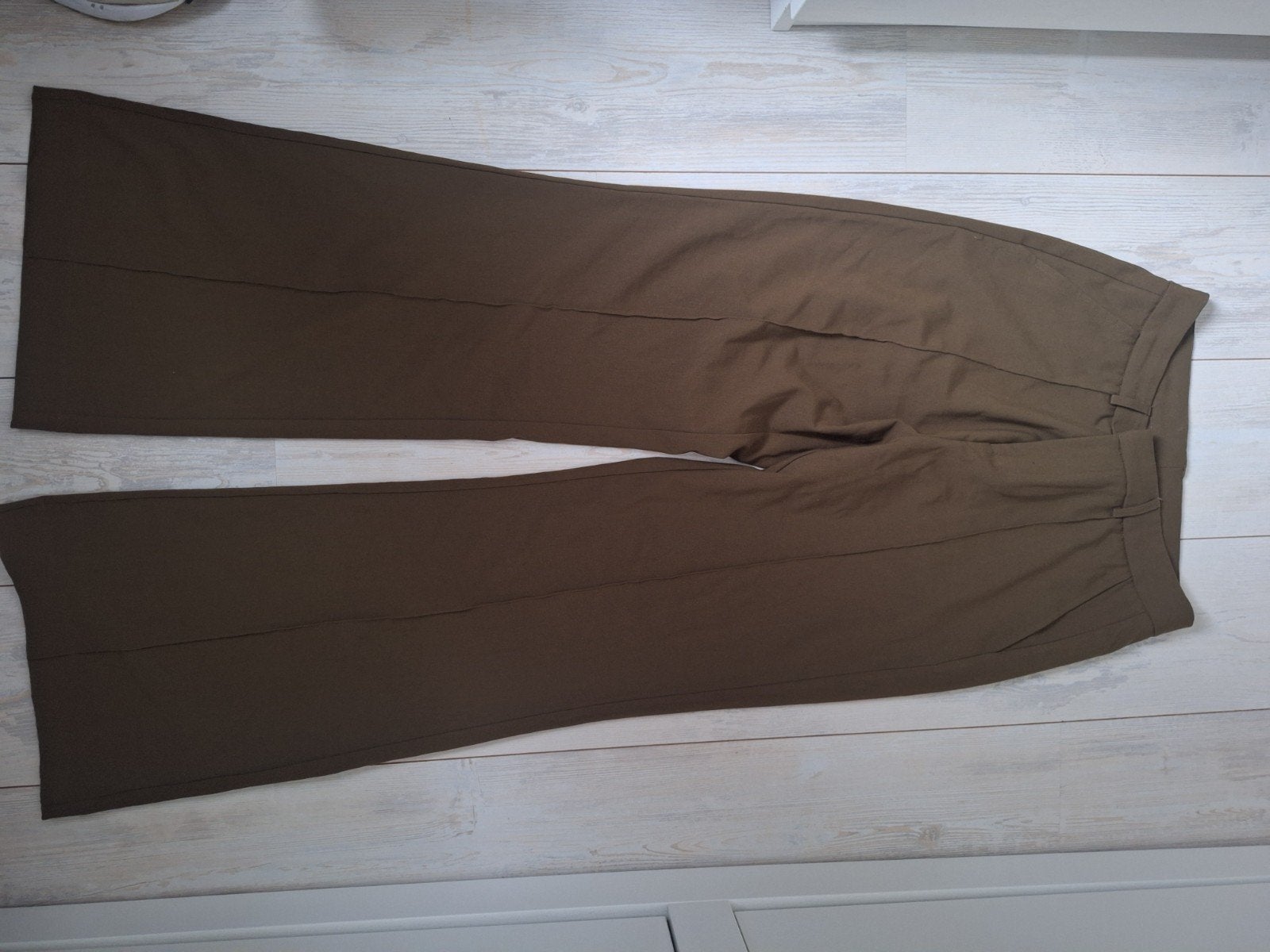 Costes broek Rebel recht model in mooie groene kleur maat L, Kleding | Dames, Broeken en Pantalons, Maat 42/44 (L), Ophalen of Verzenden