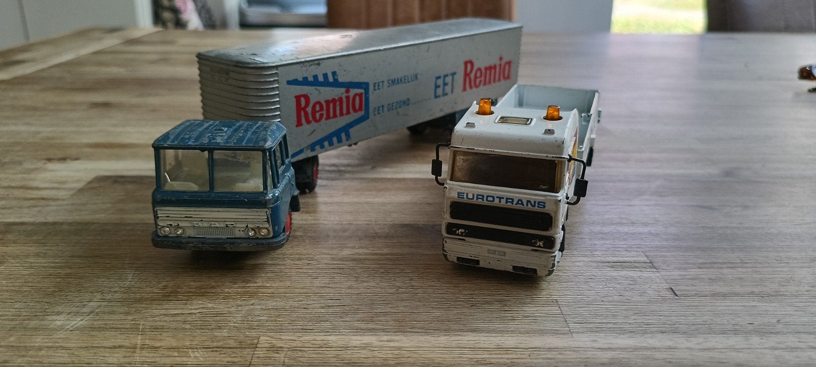 Vintage Matchbox en Lion Car vrachtwagens, Ophalen of Verzenden, Gebruikt