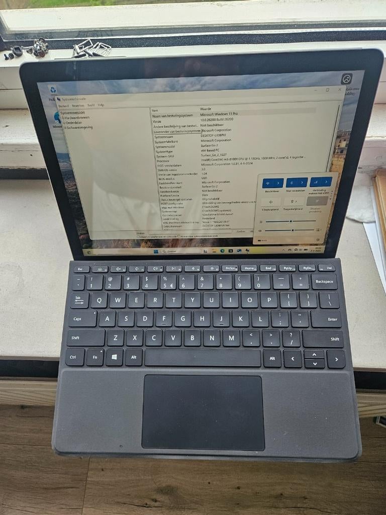 Microsoft Surface Go 2 m3-8Th Gen/8GB/256GB/4G/Touch/€170, Computers en Software, Windows Tablets, 64 GB, Ophalen of Verzenden