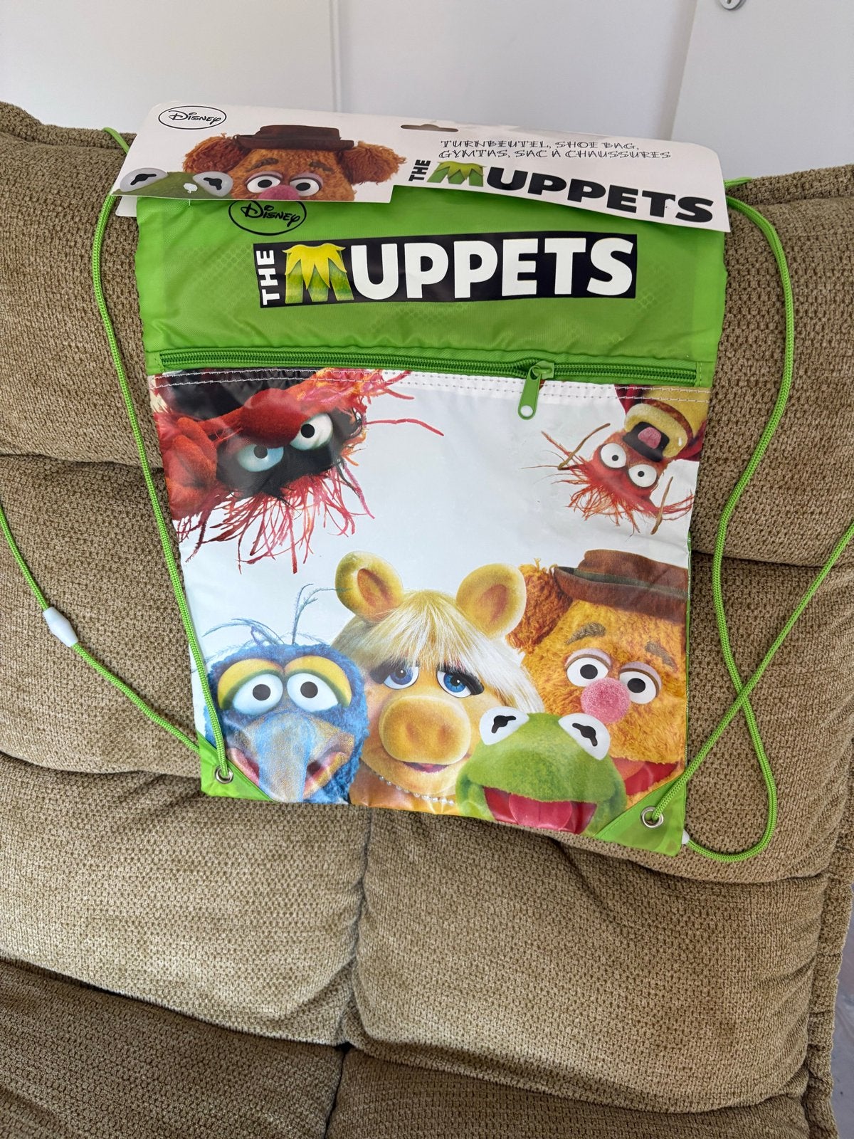 Disney The Muppets Turnbeutel Gymtas Schoenen Tas Nieuw, Ophalen of Verzenden, Nieuw, Overige typen